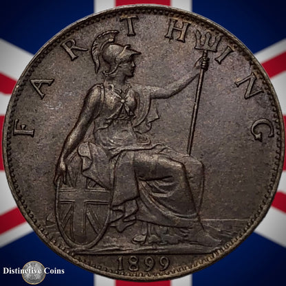 Great Britain 1899 Farthing 1/4d GB4469