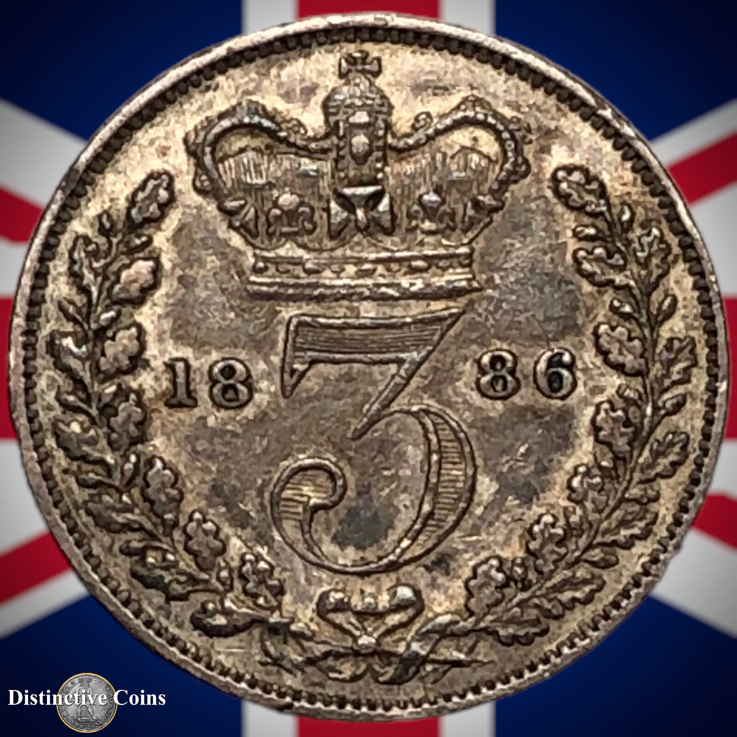 Great Britain 1886 Three Pence GB1957