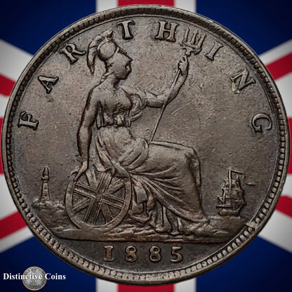 Great Britain 1885 Farthing 1/4d GB4151