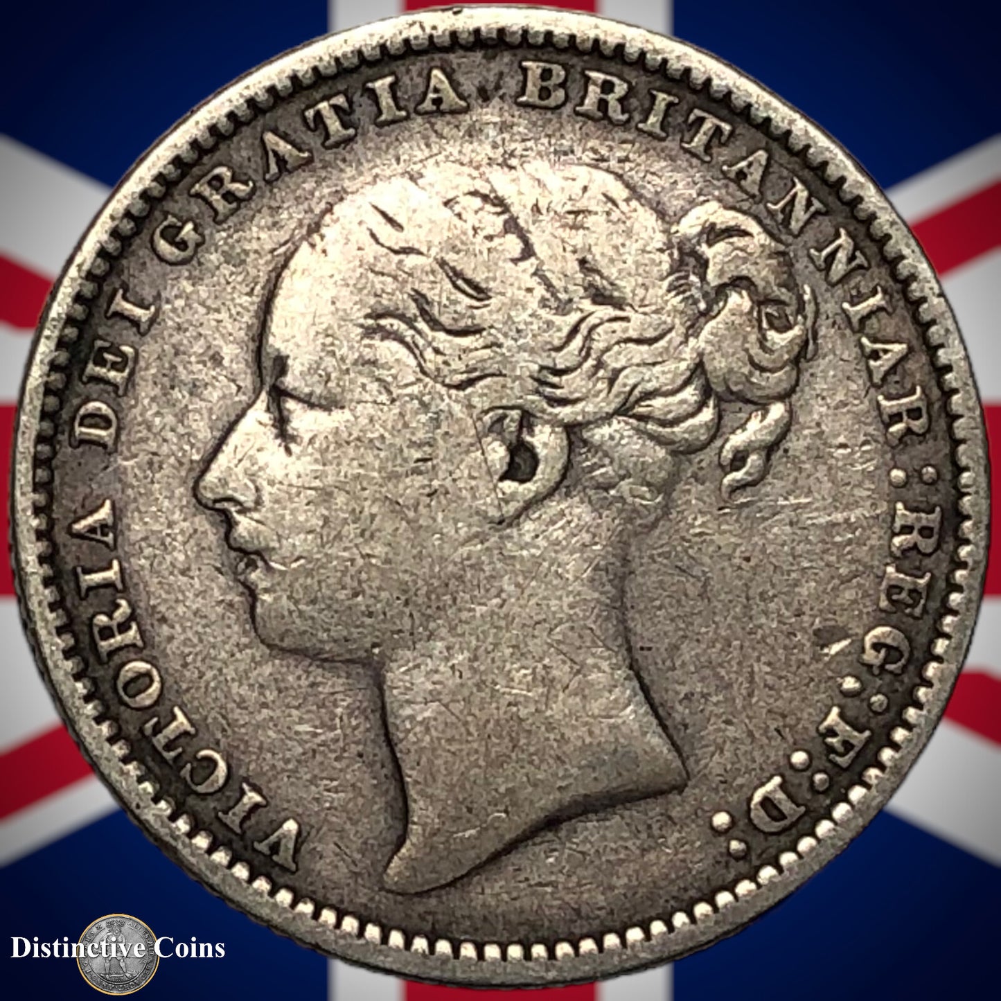Great Britain 1883 British One Shilling GB0413