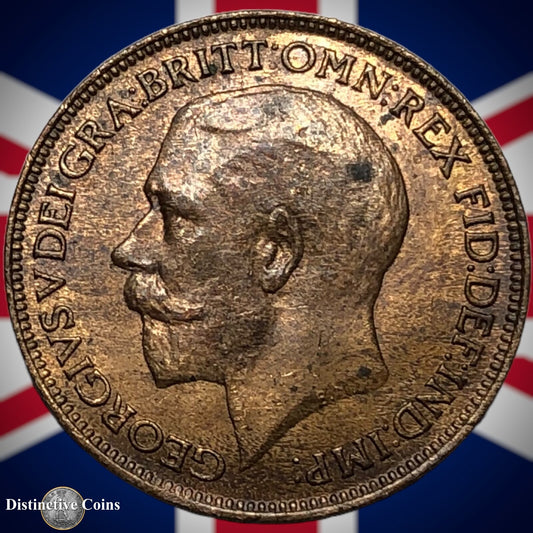 Great Britain 1923 Farthing 1/4d GB4773