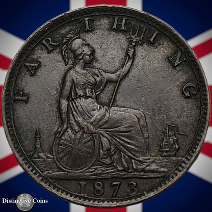 Great Britain 1873 Farthing 1/4d GB3682