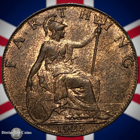 Great Britain 1925 Farthing 1/4d GB4811
