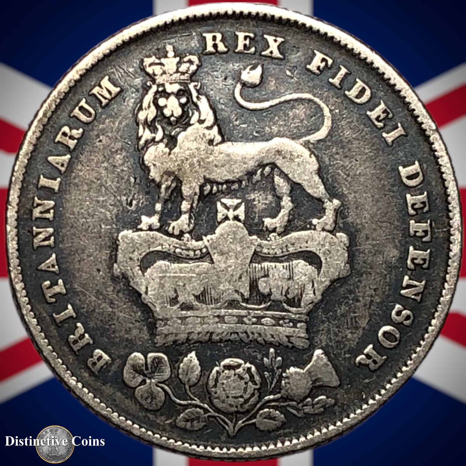 Great Britain 1826 British One Shilling GB0085