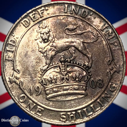 Great Britain 1908 British One Shilling GB0857