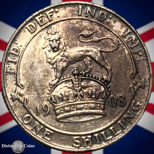 Great Britain 1908 British One Shilling GB0857
