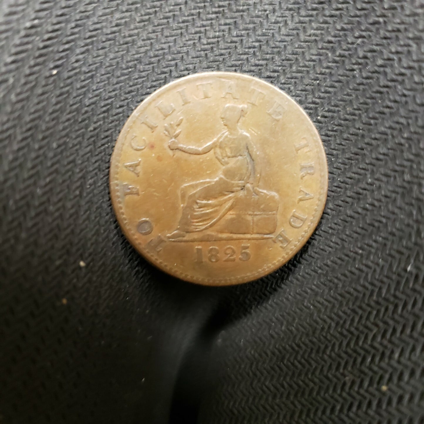 Canada 1825 Penny Token Brenton 993 Plain Edge