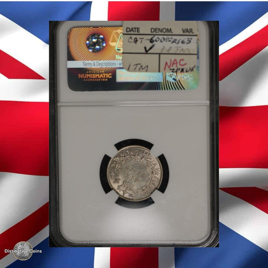 Great Britain 1856 6 Pence NGC MS61