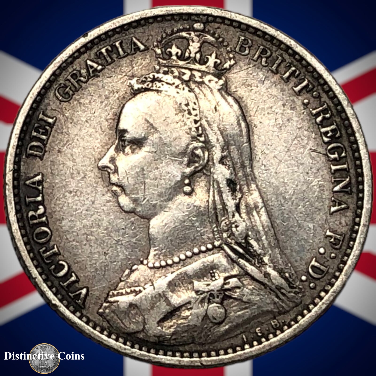 Great Britain 1888 Six Pence GB2700