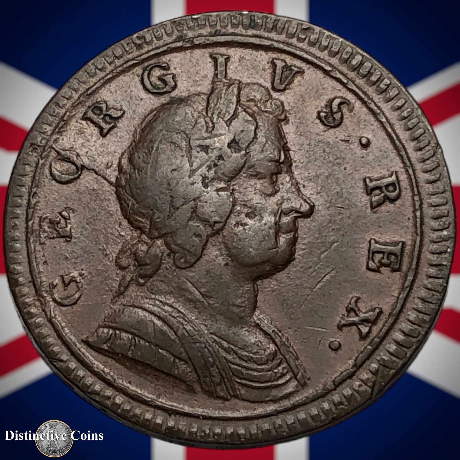 Great Britain 1723 Half Penny 1/2d GB5030