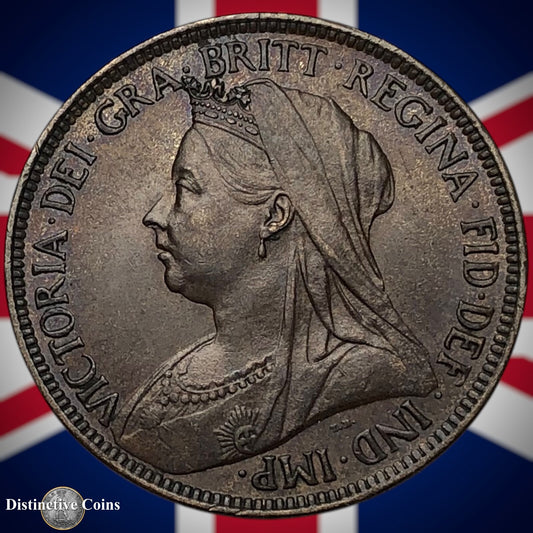 Great Britain 1897 Half Penny 1/2d GB5730