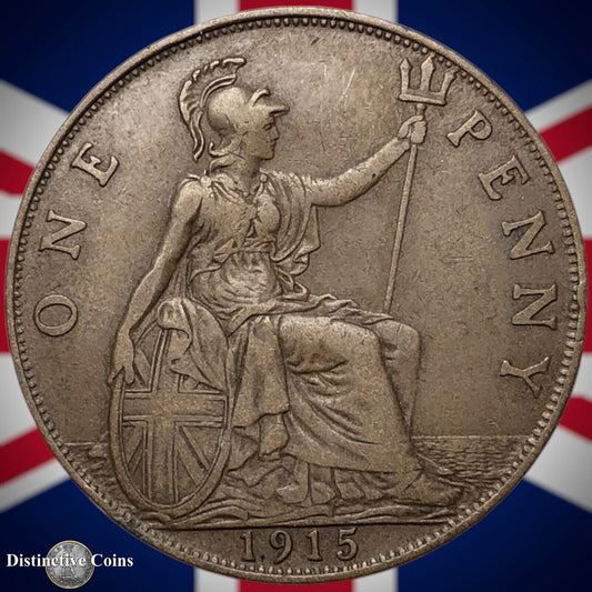 Great Britain 1915 Penny 1d GB6819