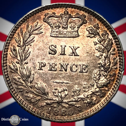 Great Britain 1880 Six Pence GB2614