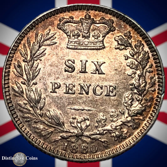 Great Britain 1880 Six Pence GB2614