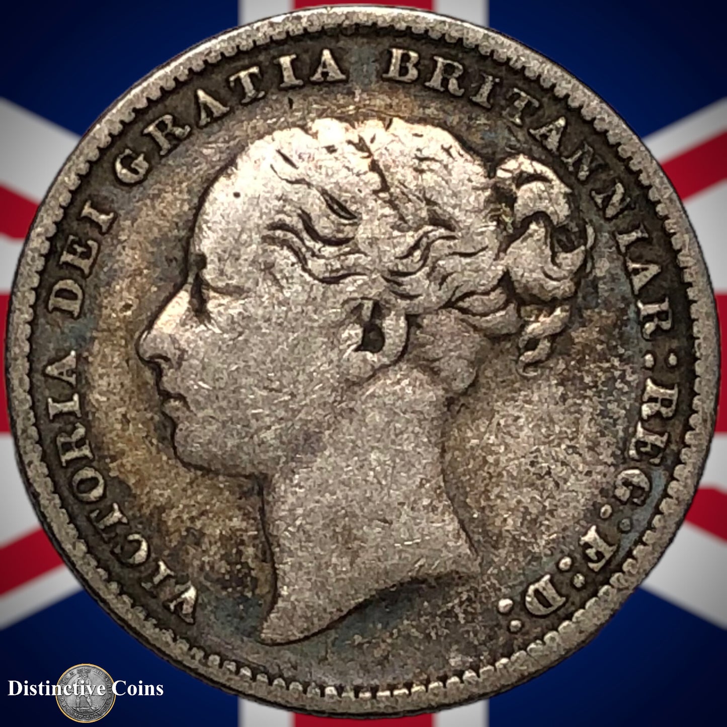 Great Britain 1883 British One Shilling GB0423