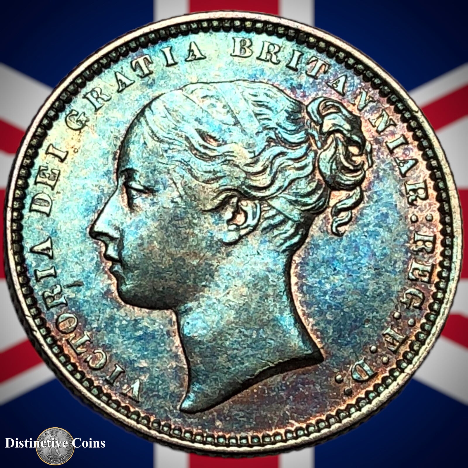Great Britain 1871 British One Shilling GB0321