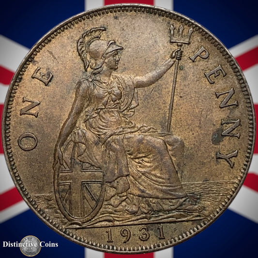 Great Britain 1931 Penny 1d GB7129