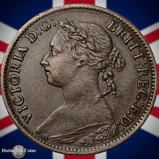 Great Britain 1886 Farthing 1/4d GB4189