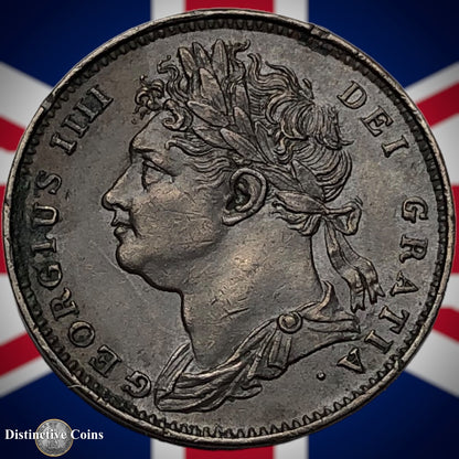 Great Britain 1822 Farthing 1/4d GB3263