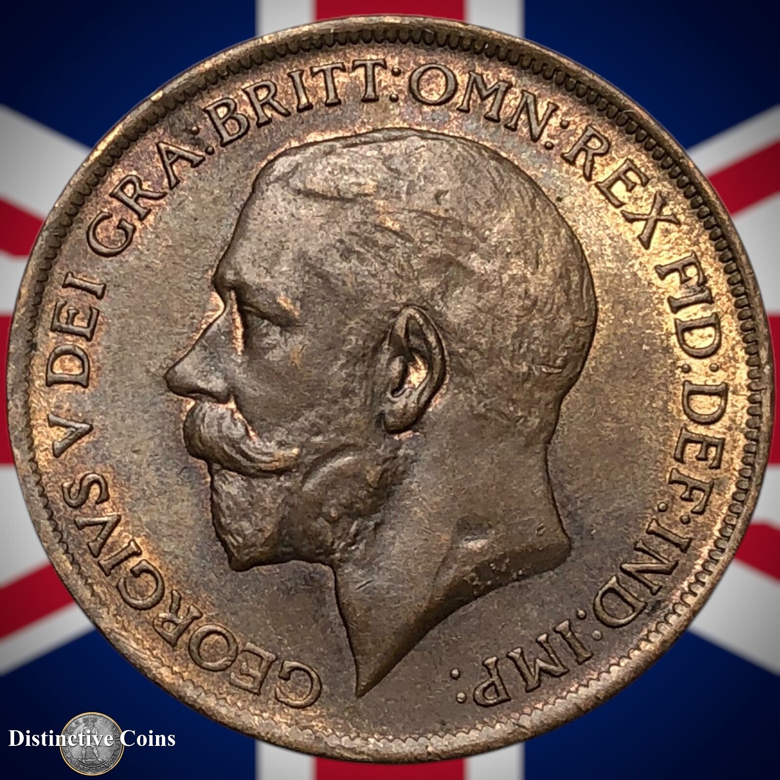 Great Britain 1911 Penny 1d GB6745