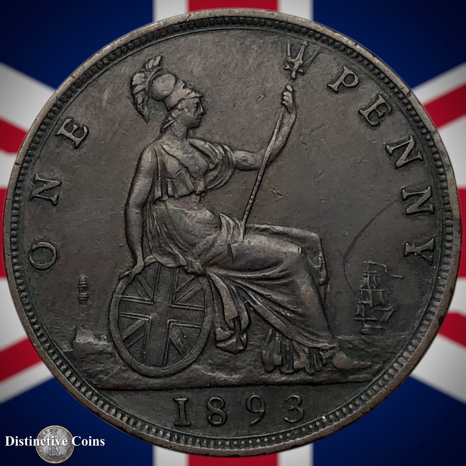 Great Britain 1893 Penny 1d GB6570