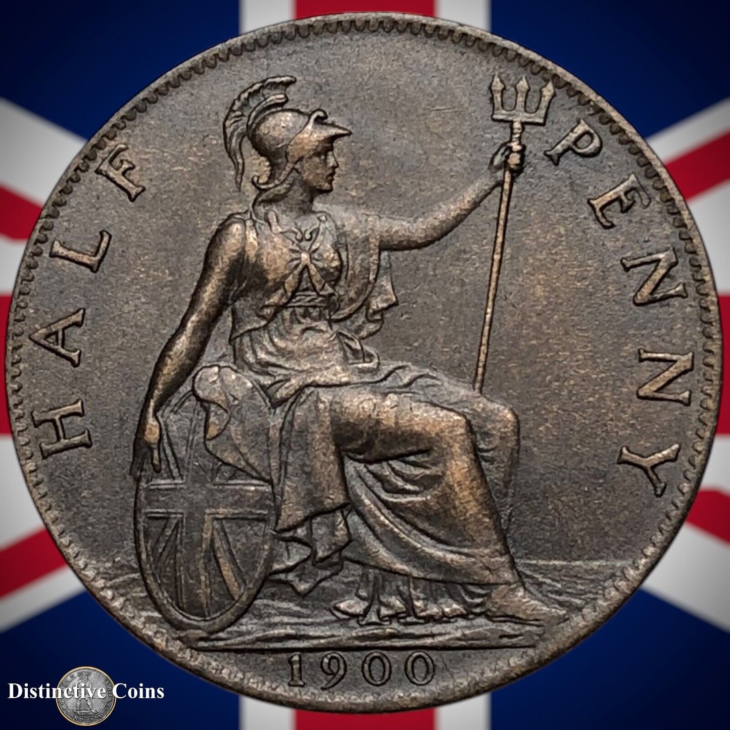 Great Britain 1900 Half Penny 1/2d GB5745