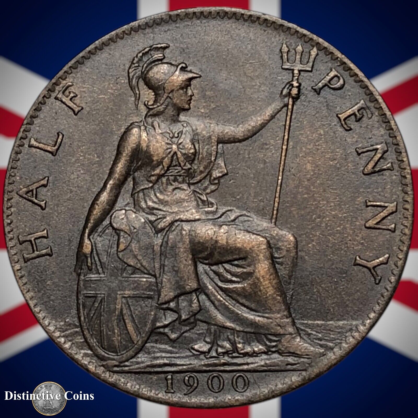 Great Britain 1900 Half Penny 1/2d GB5745