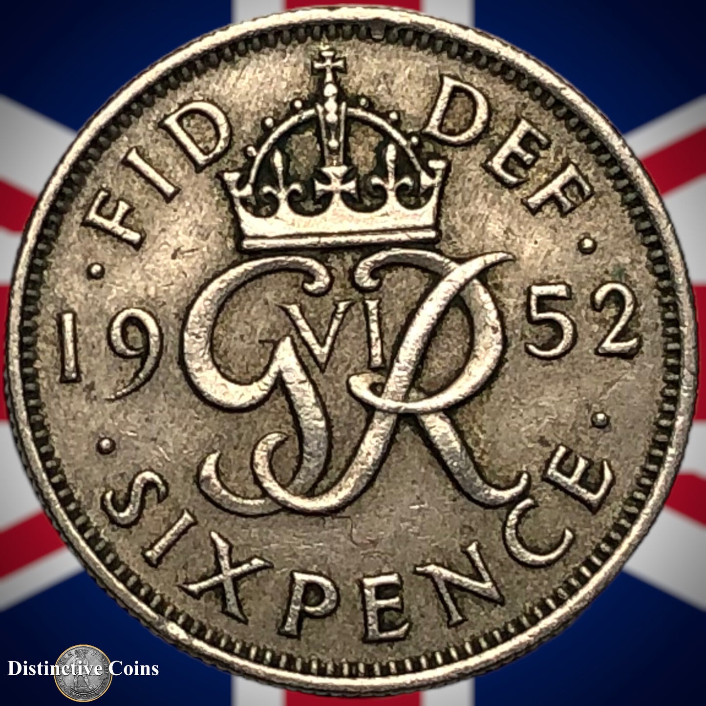 Great Britain 1952 Six Pence GB1804