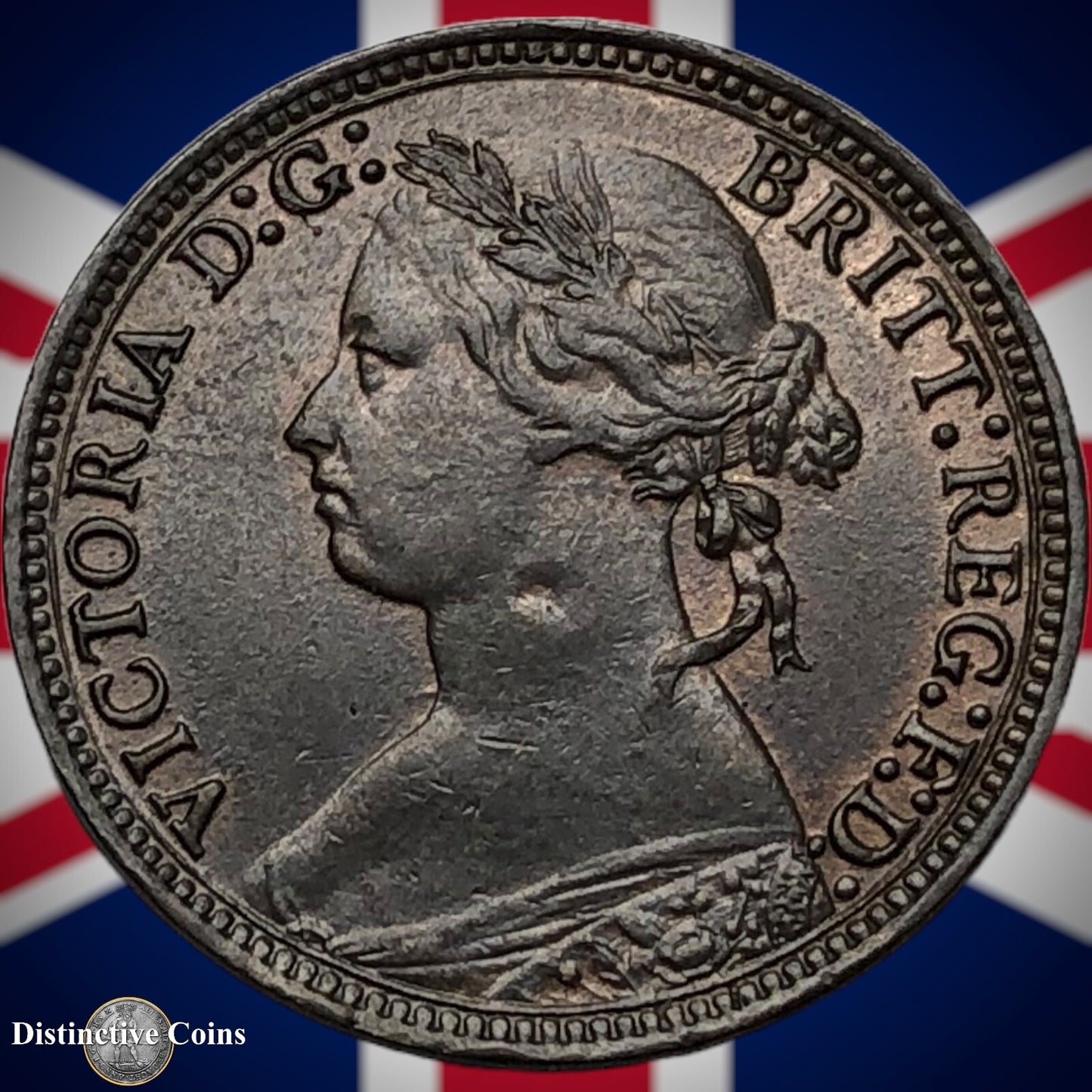 Great Britain 1879 Farthing 1/4d GB3822