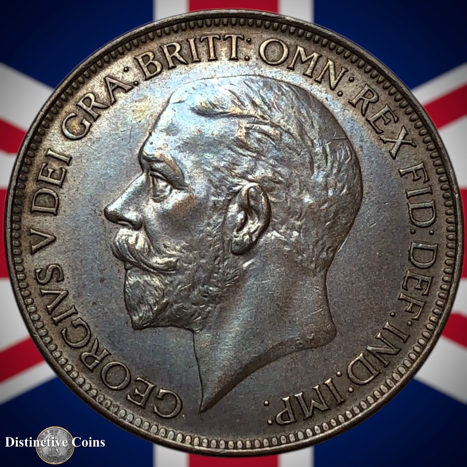 Great Britain 1927 Penny 1d GB7044