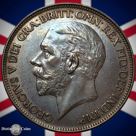 Great Britain 1927 Penny 1d GB7044