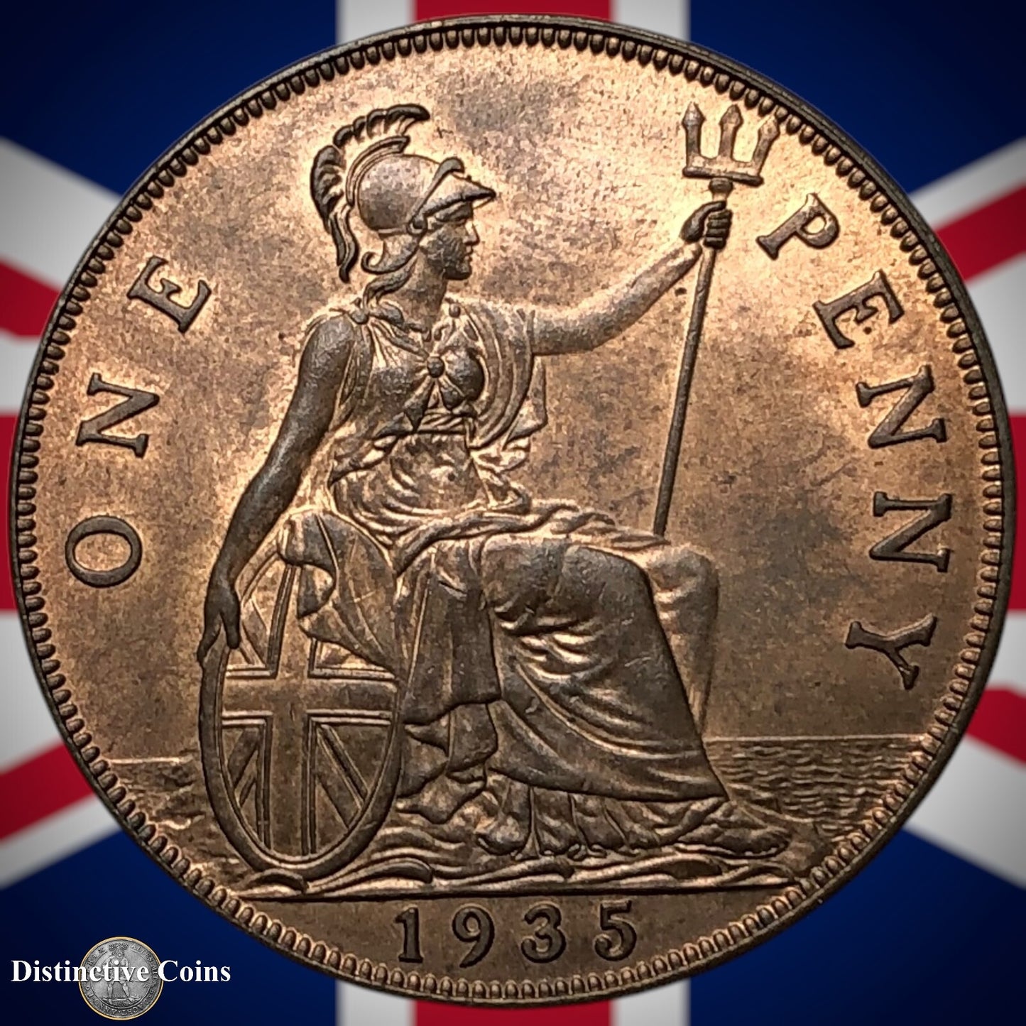 Great Britain 1935 Penny 1d GB7173