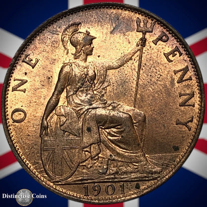 Great Britain 1901 Penny 1d GB6644