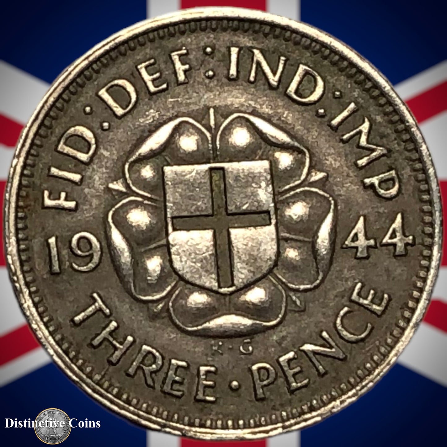 Great Britain 1944 Three Pence GB2359