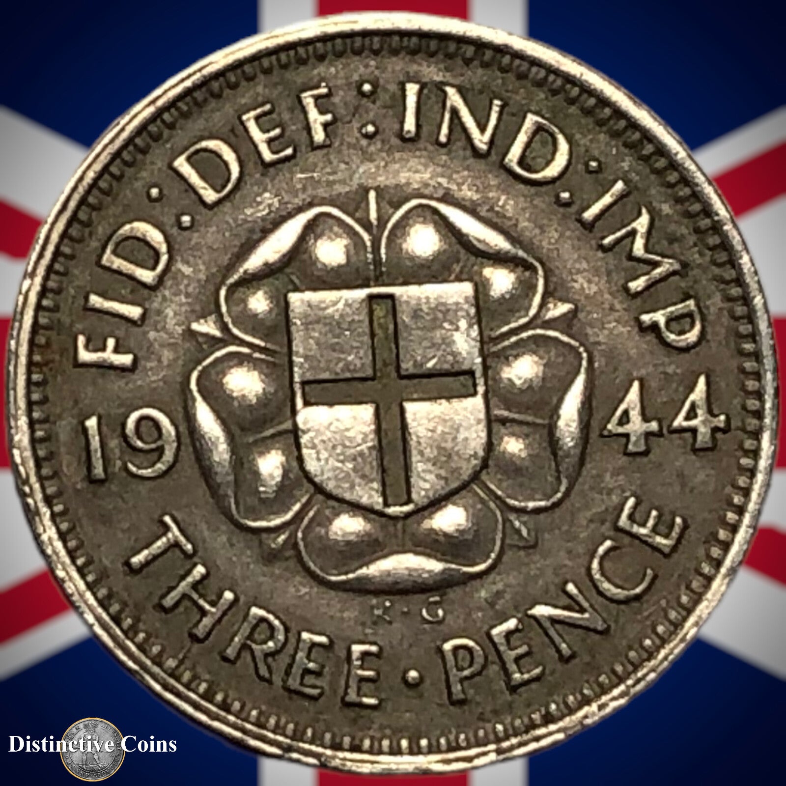 Great Britain 1944 Three Pence GB2359