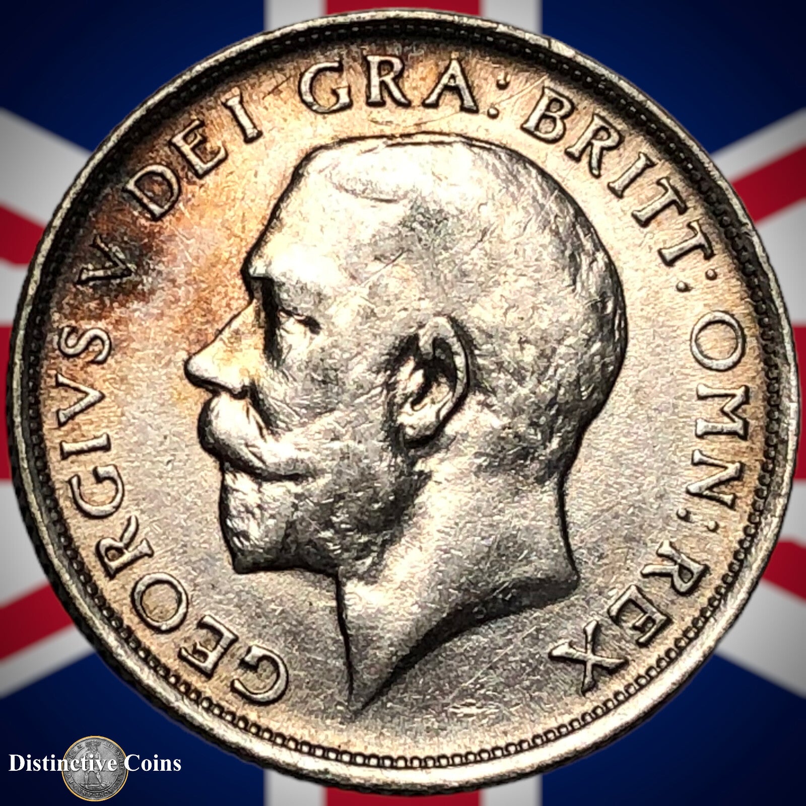 Great Britain 1917 One Shilling GB0990
