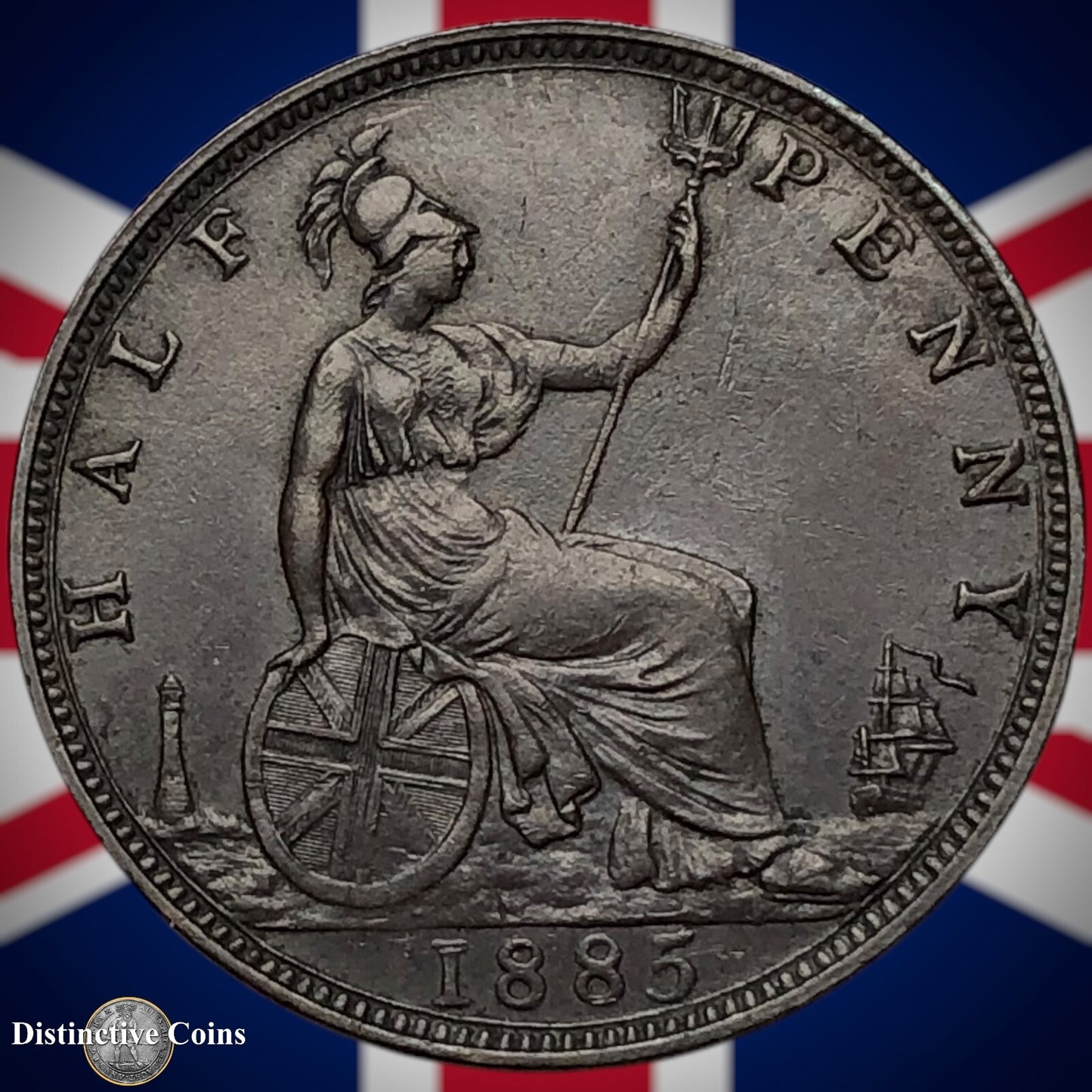 Great Britain 1885 Half Penny 1/2d GB5584