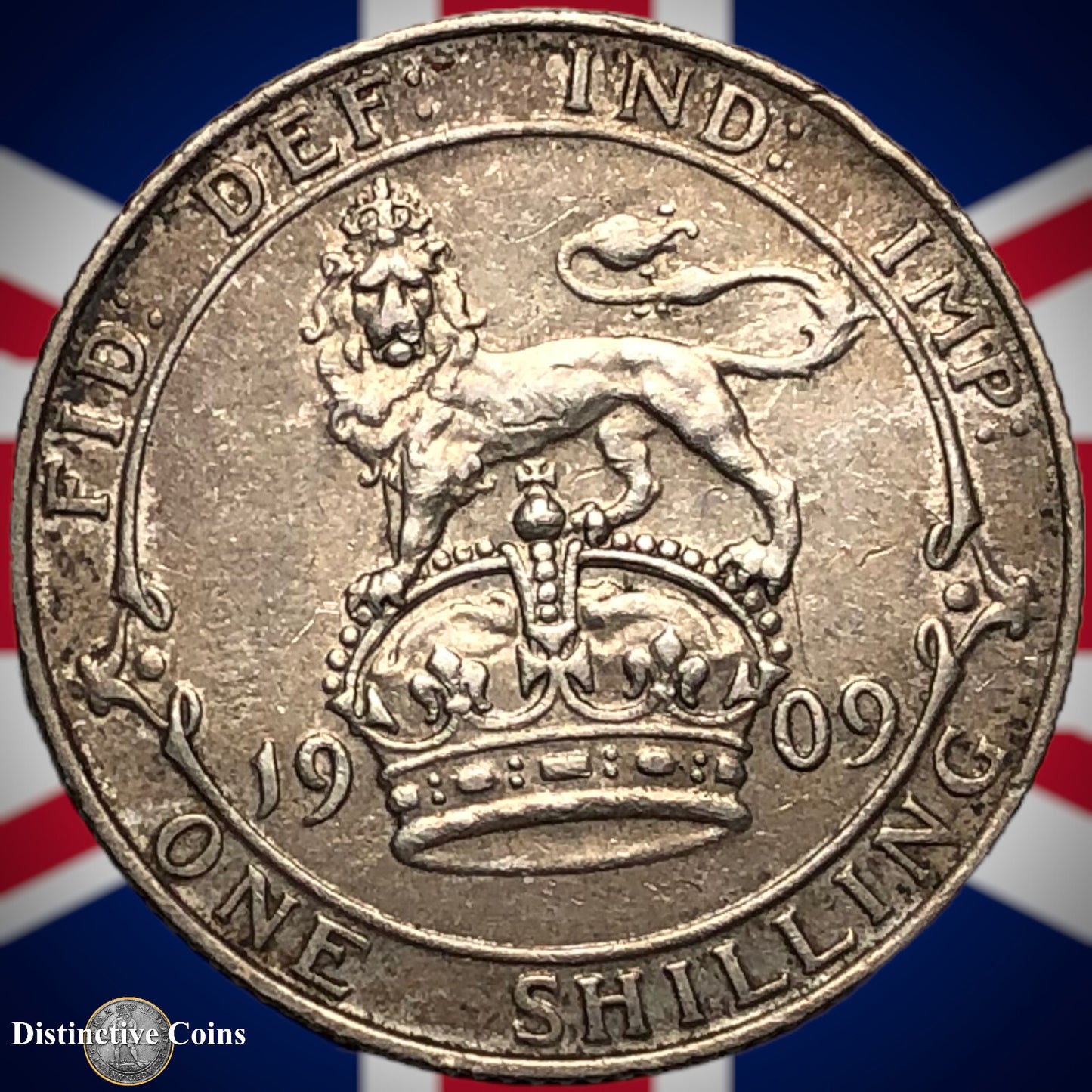 Great Britain 1909 British One Shilling GB0866