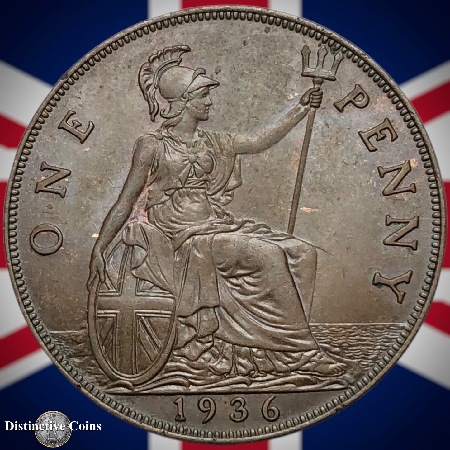 Great Britain 1936 Penny 1d GB7183