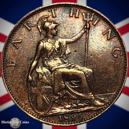 Great Britain 1896 Farthing 1/4d GB4426