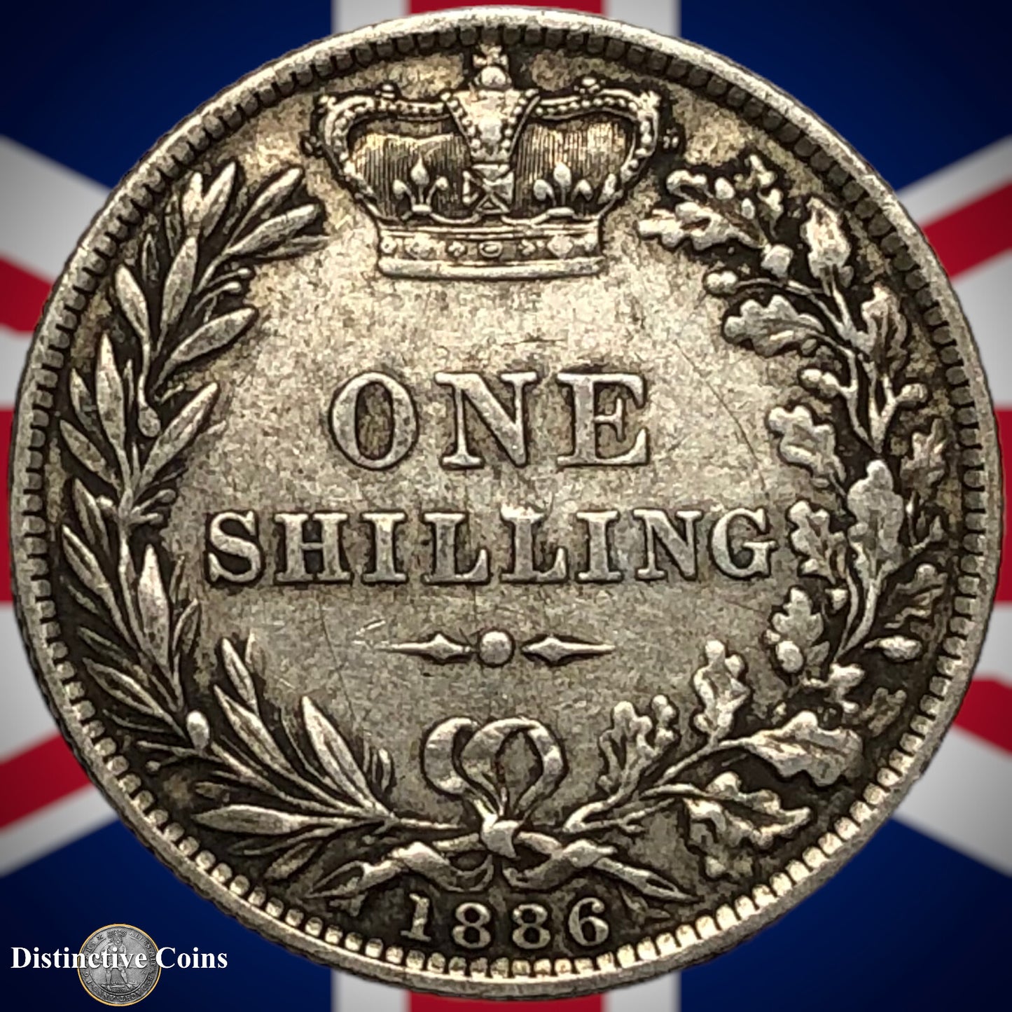 Great Britain 1886 British One Shilling GB0469