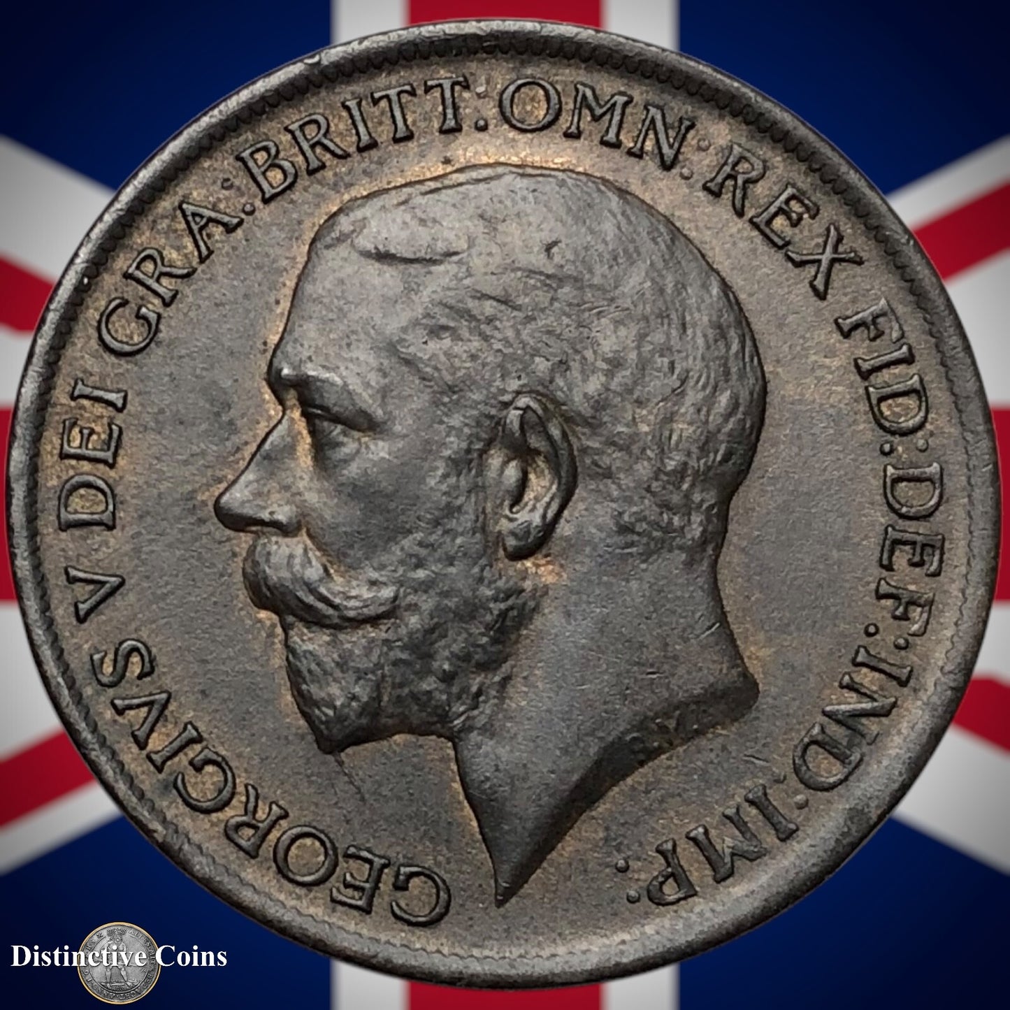 Great Britain 1911 Penny 1d GB6746