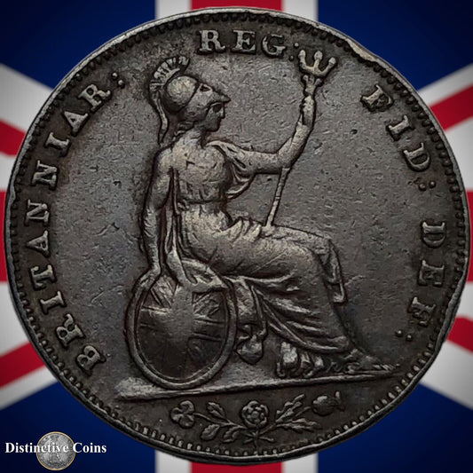 Great Britain 1842 Farthing 1/4d GB3408