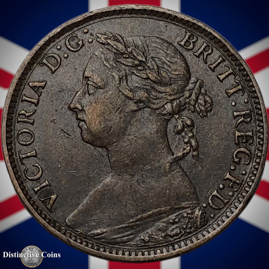 Great Britain 1886 Farthing 1/4d GB4181