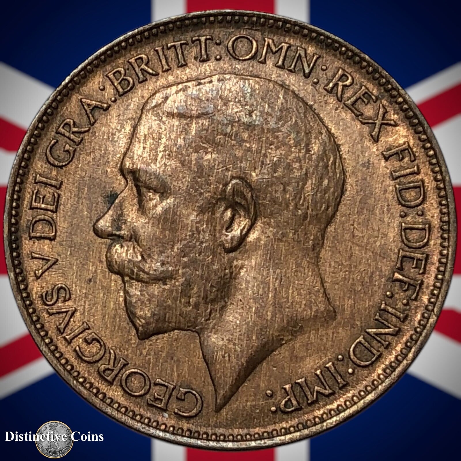 Great Britain 1921 Half Penny 1/2d GB5891