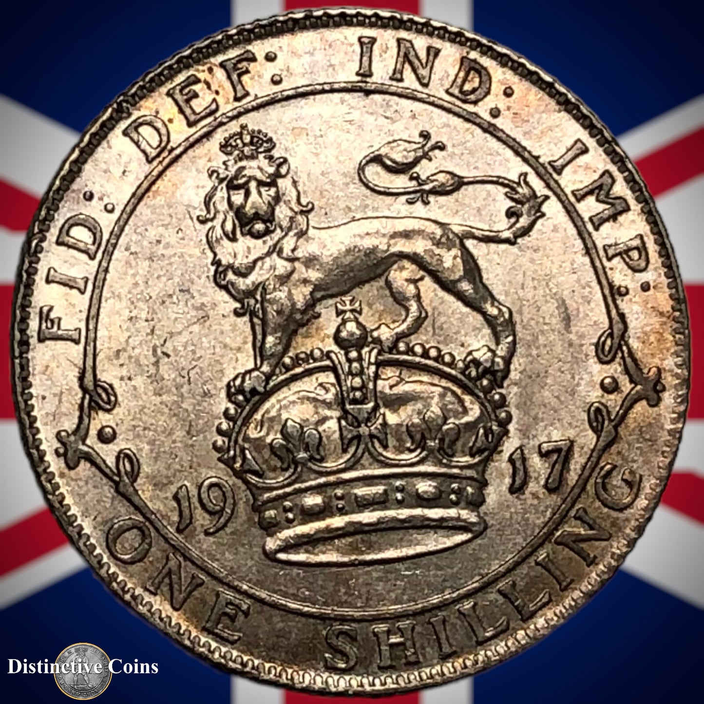 Great Britain 1917 One Shilling GB1008