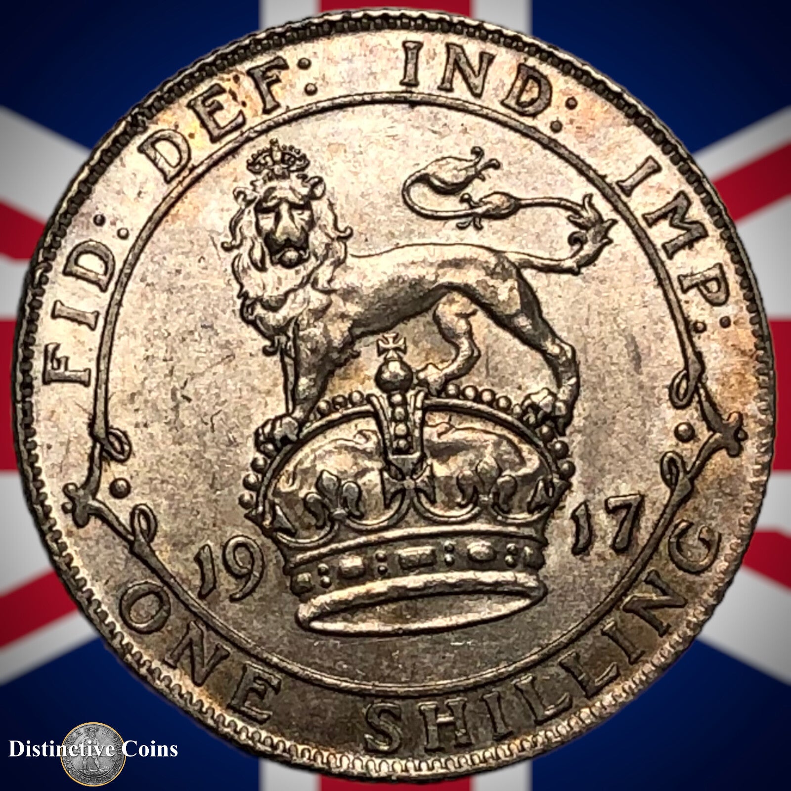 Great Britain 1917 One Shilling GB1008