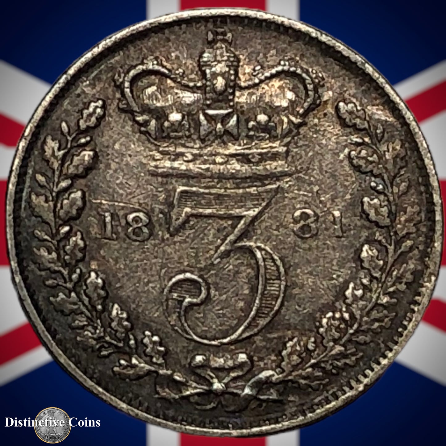 Great Britain 1881 Three Pence GB1915