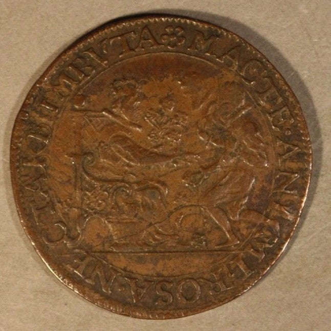 1585 Great Britain Elizabeth I Treaty of Nonesuch Medallion