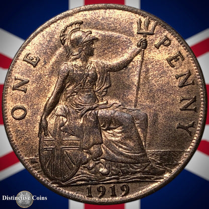 Great Britain 1919 Penny 1d GB6925